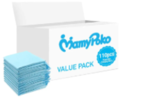 صورة Mamypoko - Disposable Changing Mats - 110pcs - Blue