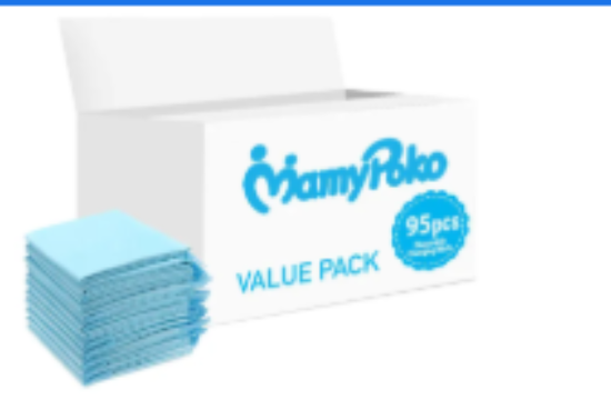 صورة Mamypoko - Disposable Changing Mats - 95pcs - Blue
