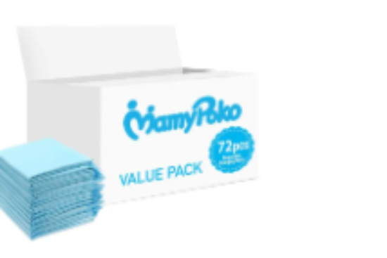 صورة Mamypoko - Disposable Changing Mats - 72pcs - Blue