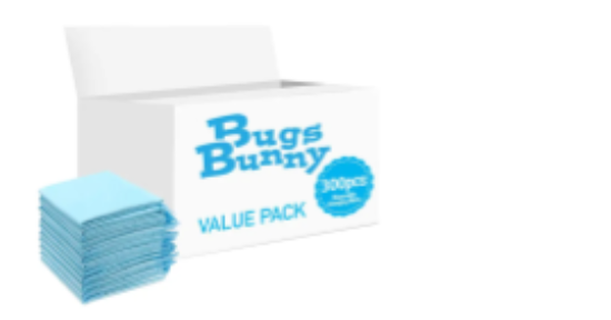 صورة Bugs Bunny - Disposable Changing Mats - 300pcs - Blue