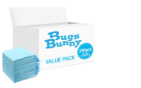 صورة Bugs Bunny - Disposable Changing Mats - 250pcs - Blue