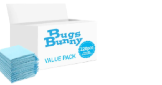 صورة Bugs Bunny - Disposable Changing Mats - 220pcs - Blue