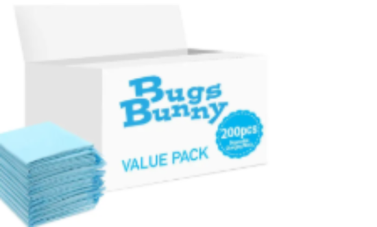 صورة Bugs Bunny - Disposable Changing Mats - 200pcs - Blue