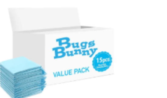 صورة Bugs Bunny - Disposable Changing Mats - 15pcs - Blue