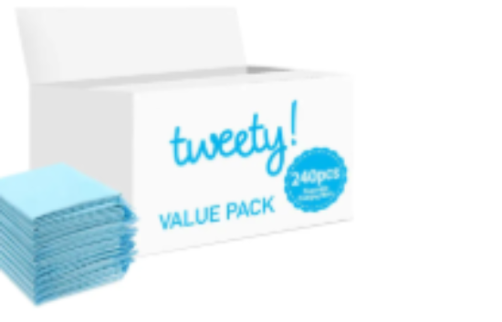 صورة Tweety - Disposable Changing Mats - 240pcs - Blue