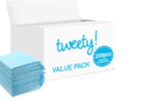 صورة Tweety - Disposable Changing Mats - 200pcs - Blue