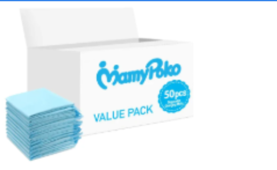صورة Mamypoko - Disposable Changing Mats - 50pcs - Blue