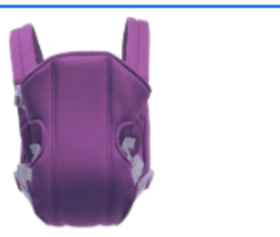 صورة Luvlap - Adjustable Infant Baby Carrier - Purple