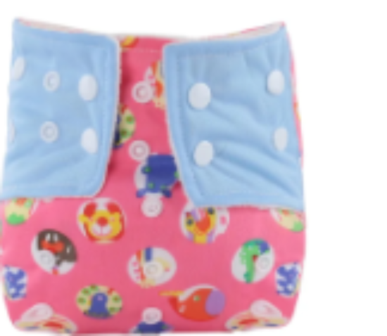 صورة Pixie - Baby Reusable Swim Diapers - Pink