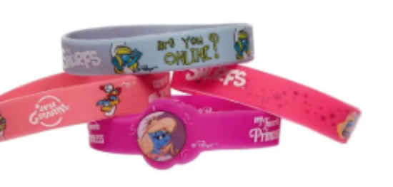 صورة Smurfs - Silicone Bands - Mix 1, Pack of 4