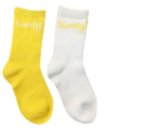صورة Looney Tunes - Tweety Solid Sock Pack of 2_2-4y