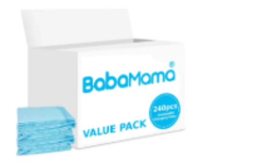 صورة Babamama - Disposable Changing Mats Value Pack 240pcs - Blue