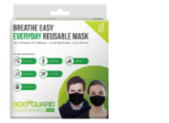 صورة BodyGuard Breathe Easy Everyday Anti Pollution Mask - 1 Unit
