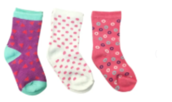 صورة Shopkins - Printed Sock Pack of 3_5-8y