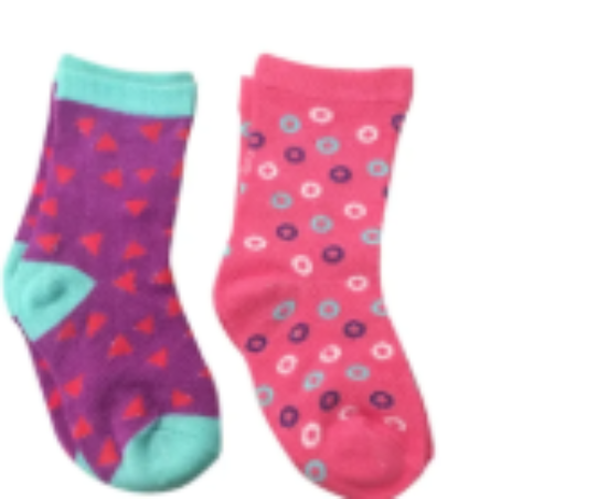 صورة Shopkins - Printed Sock Pack of 2_2-4y