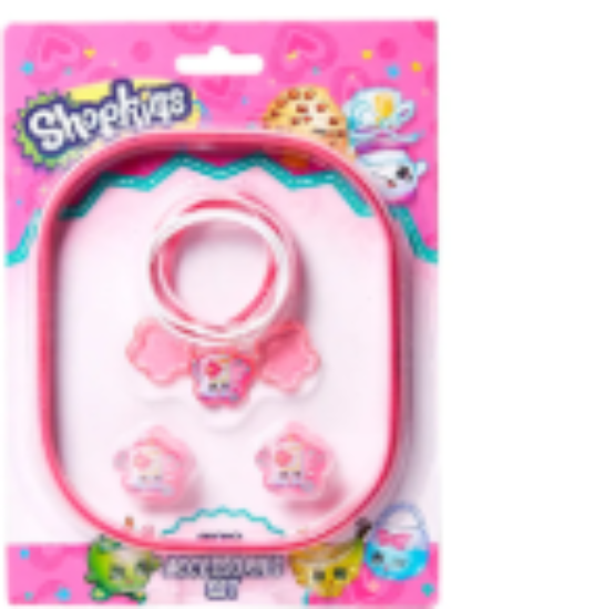 صورة Shopkins - Hair Accessory Set - Light & Dark Pink