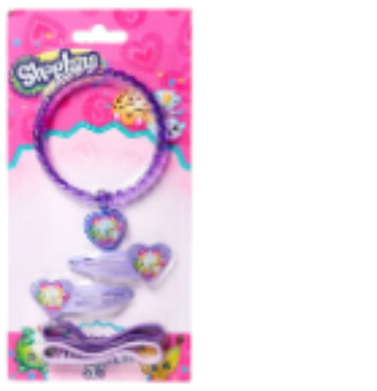 صورة Shopkins - Hair Accessory Set - Lavender