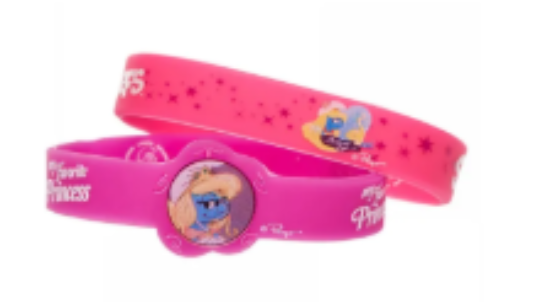 صورة Smurfs - Silicone Bands - Pink, Pack of 2