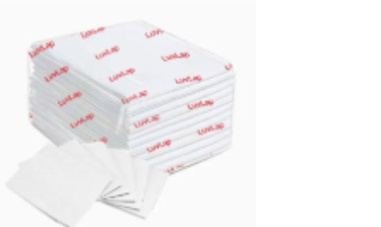 صورة Luvlap - Disposable Changing Mats, 12 Counts-White