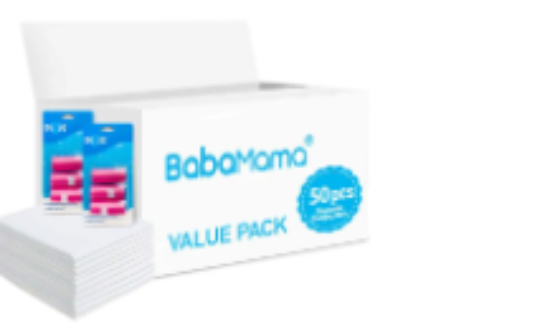 صورة Babamama - Changing Mats 50 + Pack Of 2 Refill Blue 120 Nappy Bags