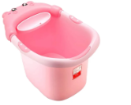 صورة Luvlap - Baby Bathing Tub Portable Yellow