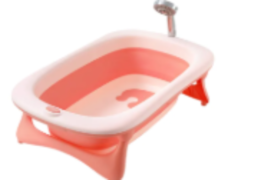 صورة Pixie - Baby Folding Bath Basin Newborn (6002) - Pink
