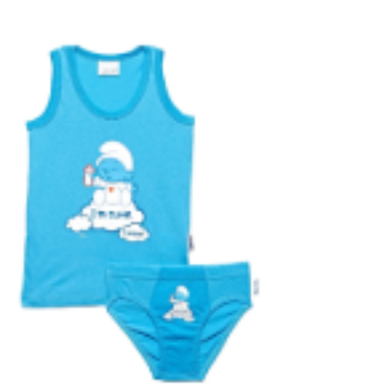صورة The Smurfs - Vest & Underwear Set - Pink, 18-24 Months