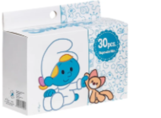 صورة Smurf - Disposable Bibs - Pack of 30