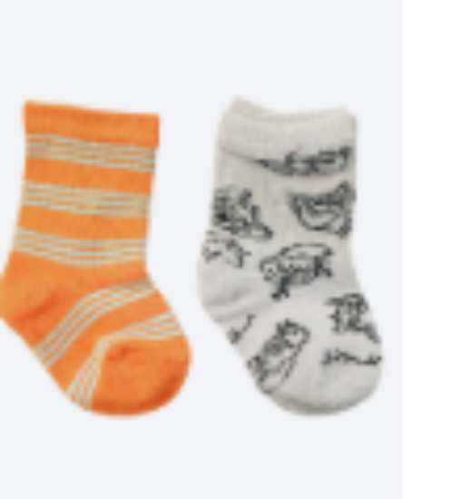 صورة Tom & Jerry - Printed Sock Pack of 2_6-12m