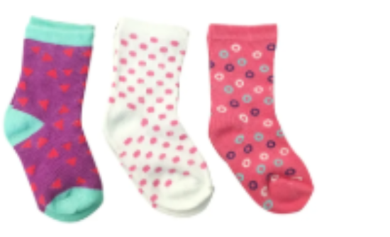 صورة Shopkins - Printed Sock Pack of 3_2-4y