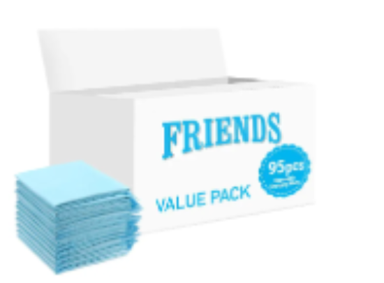 صورة Friends - Disposable Changing Mats - 95pcs - Blue