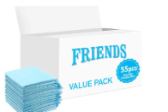 صورة Friends - Disposable Changing Mats - 55pcs - Blue