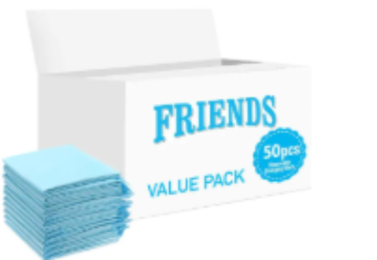 صورة Friends - Disposable Changing Mats - 50pcs - Blue