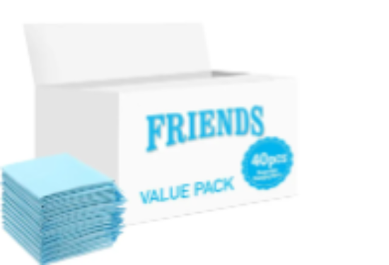 صورة Friends - Disposable Changing Mats - 40pcs - Blue