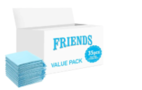 صورة Friends - Disposable Changing Mats - 35pcs - Blue