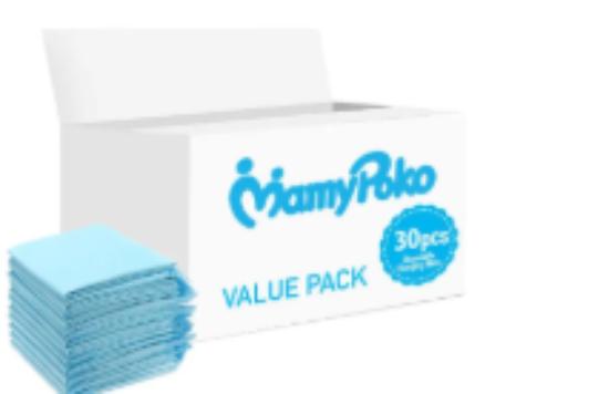 صورة Mamypoko - Disposable Changing Mats - 30pcs - Blue