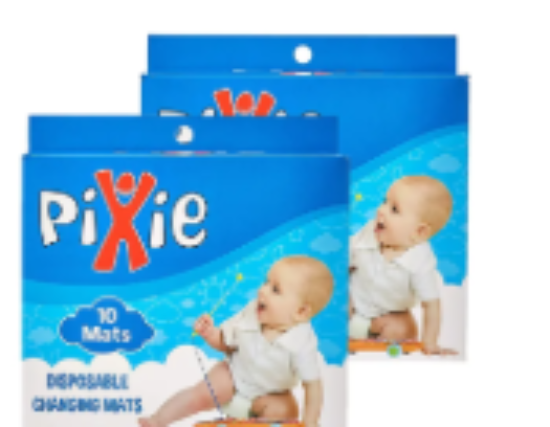 صورة Pixie Disposable Changing Mats - Pack of 2
