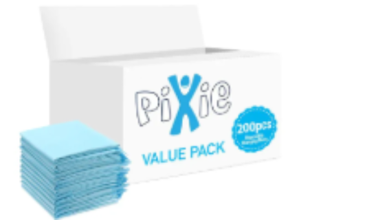 صورة Pixie - Disposable Changing Mats - 200pcs - Blue