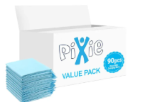صورة Pixie - Disposable Changing Mats - 90pcs - Blue
