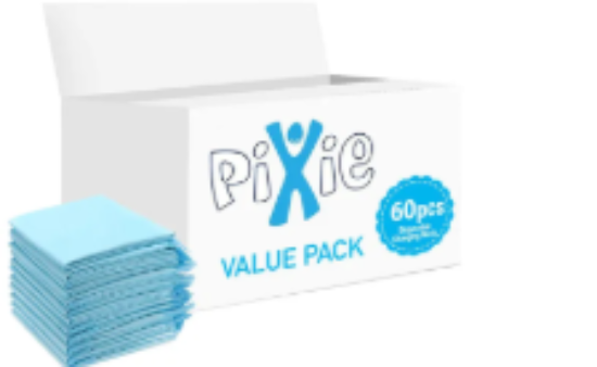 صورة Pixie - Disposable Changing Mats - 60pcs - Blue