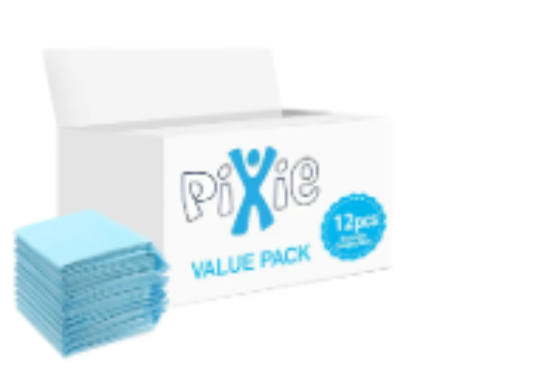 صورة Pixie - Disposable Changing Mats - 12pcs - Blue