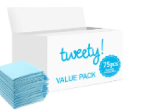 صورة Tweety - Disposable Changing Mats - 75pcs - Blue