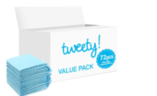 صورة Tweety - Disposable Changing Mats - 72pcs - Blue