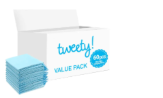 صورة Tweety - Disposable Changing Mats - 60pcs - Blue