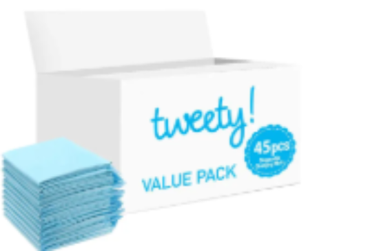 صورة Tweety - Disposable Changing Mats - 45pcs - Blue