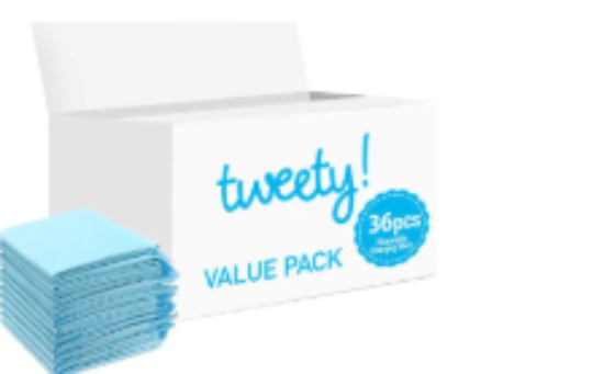صورة Tweety - Disposable Changing Mats - 36pcs - Blue