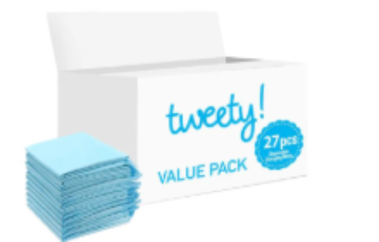 صورة Tweety - Disposable Changing Mats - 27pcs - Blue