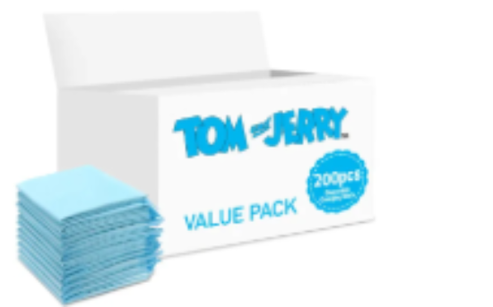 صورة Tom&Jerry - Disposable Changing Mats, 200 Counts-Blue