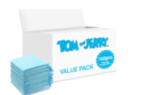 صورة Tom&Jerry - Disposable Changing Mats, 160 Counts-Blue