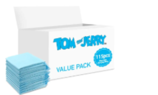 صورة Tom&Jerry - Disposable Changing Mats, 115 Counts-Blue